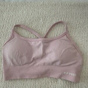 DPYNE Baby Pink Sports Bra
